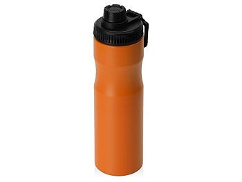 Бутылка для воды «Supply» Waterline, нерж сталь, 850 мл, оранжевый/черный Бутылка для воды «Supply» Waterline, нерж сталь, 850 мл, оранжевый/черный