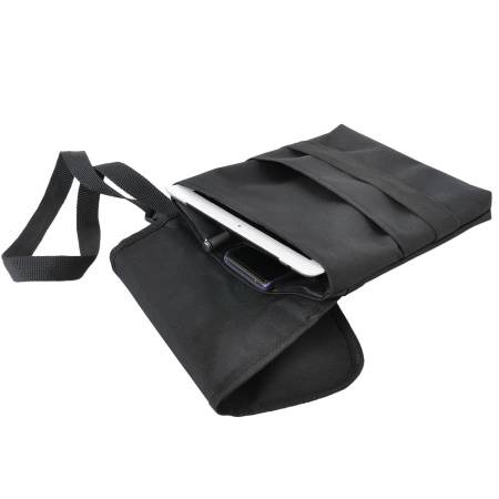 Cумка "CASUAL" ,  черный , 21х27 см, полиэстер , шелкография