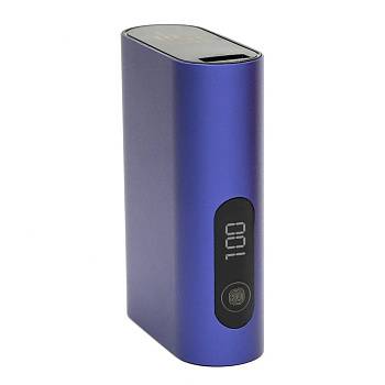 Внешний аккумулятор в металлическом корпусе Wōdan, сенсорный, 10000mAh, синий Внешний аккумулятор в металлическом корпусе Wōdan, сенсорный, 10000mAh, синий