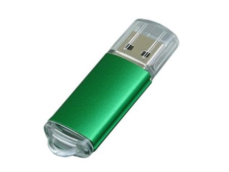 USB 2.0- флешка на 16 Гб с прозрачным колпачком