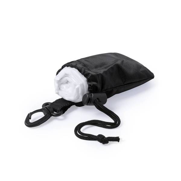 Дождевик DOMIN в чехле, черный, 9х11х5см, черный, полиэтилен Дождевик DOMIN в чехле, черный, 9х11х5см, черный, полиэтилен