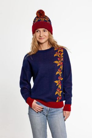 Джемпер Брусника, синий, размер XS Джемпер Брусника, синий, размер XS