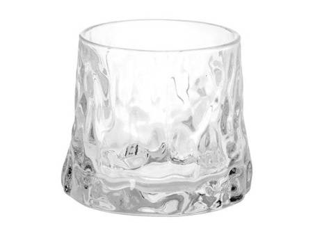 Вращающийся бокал для виски на сланцевом костере "Bromo"