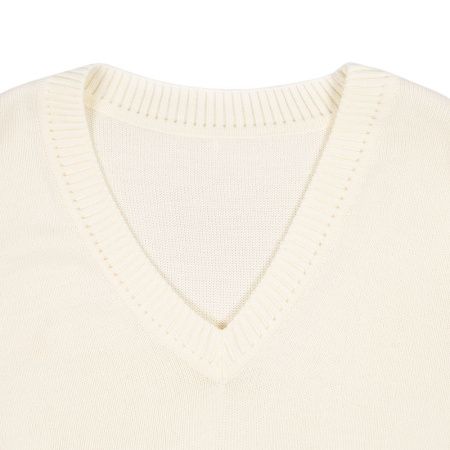 Жилет оверсайз унисекс Tad в сумке, молочно-белый, размер L/XL