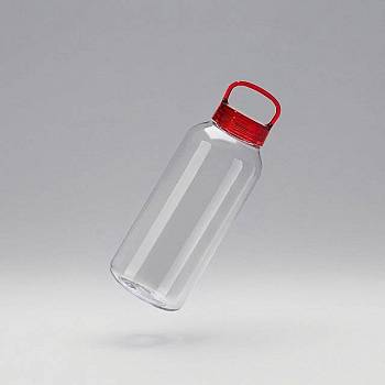 Бутылка для воды «Холв», 500 мл, прозрачный/красный