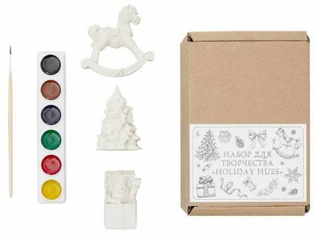 Набор для творчества из гипса «Holiday Hues» Набор для творчества из гипса «Holiday Hues»