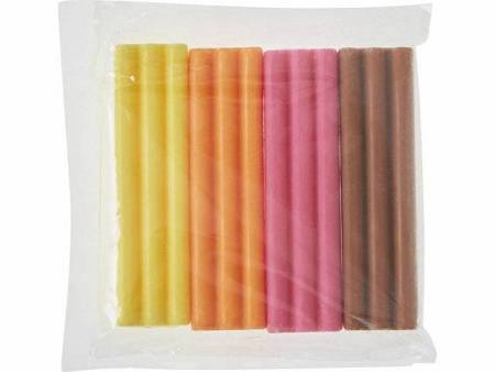 Набор Съедобный пластилин 4 кусочков (без ножа)