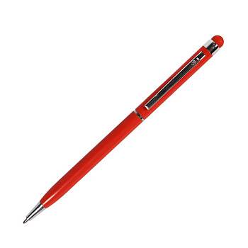 TOUCHWRITER, ручка шариковая со стилусом для сенсорных экранов, красный/хром, металл TOUCHWRITER, ручка шариковая со стилусом для сенсорных экранов, красный/хром, металл