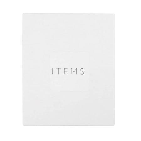 Багажная бирка  "Tinted", 6,5*11,5 см, PU, голубой с серым