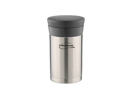 Термос из нерж. стали для еды тм ThermoCafe DFJ-500 food flask, 0.5L, металлический