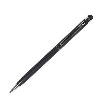 TOUCHWRITER, ручка шариковая со стилусом для сенсорных экранов, черный/хром, металл TOUCHWRITER, ручка шариковая со стилусом для сенсорных экранов, черный/хром, металл