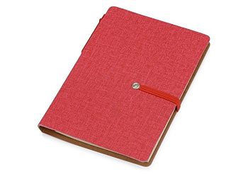 Набор стикеров "Write and stick" с ручкой и блокнотом, красный Набор стикеров "Write and stick" с ручкой и блокнотом, красный