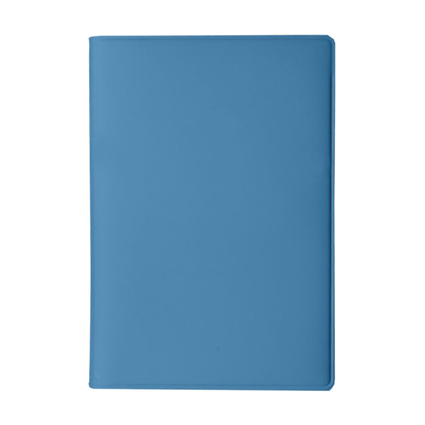 Обложка для паспорта, 13,5 х 19,5 см, голубая