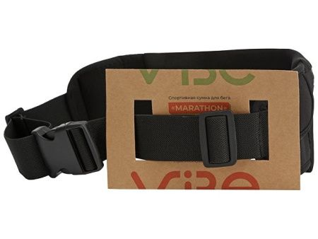 Спортивная сумка для бега с бутылкой 270ml "Marathon", черный