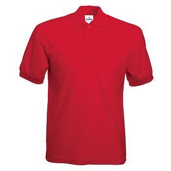 Поло "Mister Style" -170 г/м2, 100% хлопок, красный_S Поло "Mister Style" -170 г/м2, 100% хлопок, красный_S