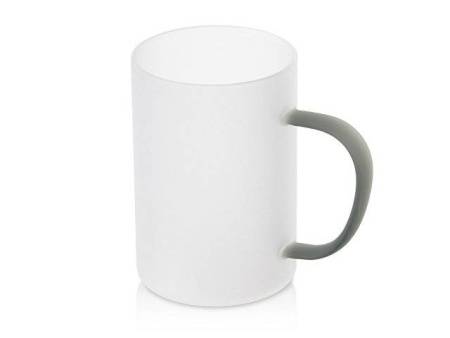 Стеклянная матовая кружка для сублимации «Акцент»