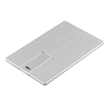 Флешка "Визитка" Platinum Card, 32 Гб, серебристая