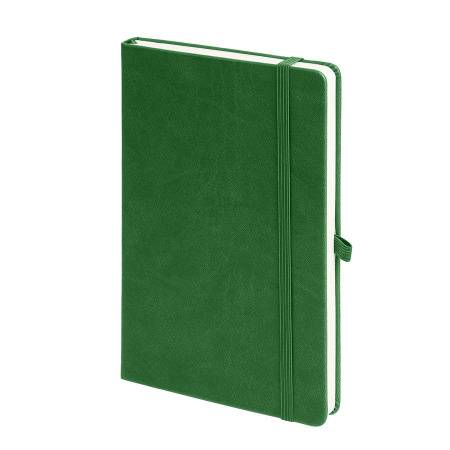 Бизнес-блокнот "Justy", 130*210 мм, желтый, твердая обложка,  резинка 7 мм, блок-линейка, тиснение