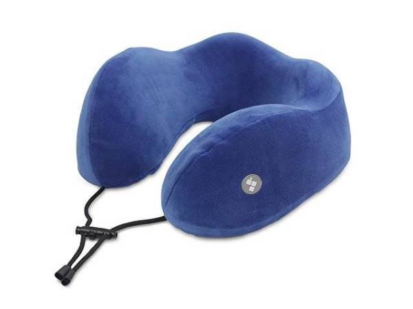 Подушка для путешествий с эффектом памяти «Bluewinder»