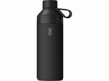 Бутылка для воды Big Ocean Bottle объемом 1000 мл с вакуумной изоляцией, черный Бутылка для воды Big Ocean Bottle объемом 1000 мл с вакуумной изоляцией, черный