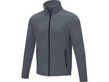 Мужская флисовая куртка Zelus, storm grey Мужская флисовая куртка Zelus, storm grey