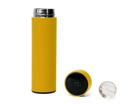 Термос MARK LED, soft touch