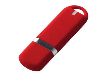 USB 2.0- флешка на 16 Гб, soft-touch