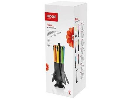 Набор кухонных инструментов, 7 пр., NADOBA, серия FLAVA