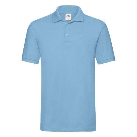 Рубашка поло мужская PREMIUM POLO, белый, S, 100% хлопок