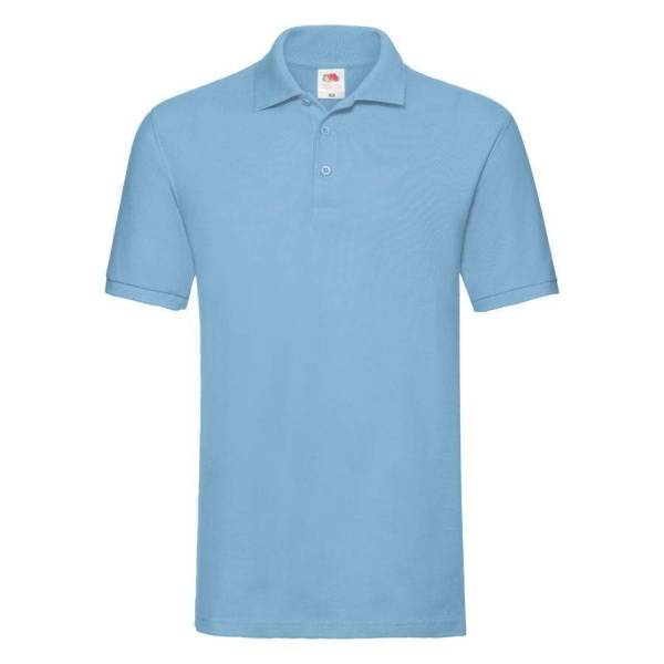 Рубашка поло мужская PREMIUM POLO, белый, S, 100% хлопок