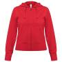 Толстовка женская Hooded Full Zip белая