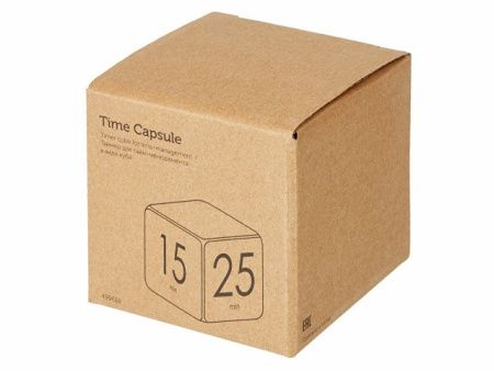 Таймер для тайм-менеджмента "Time Capsule" на 5-15-25-45 минут, софт-тач, белый Таймер для тайм-менеджмента "Time Capsule" на 5-15-25-45 минут, софт-тач, белый