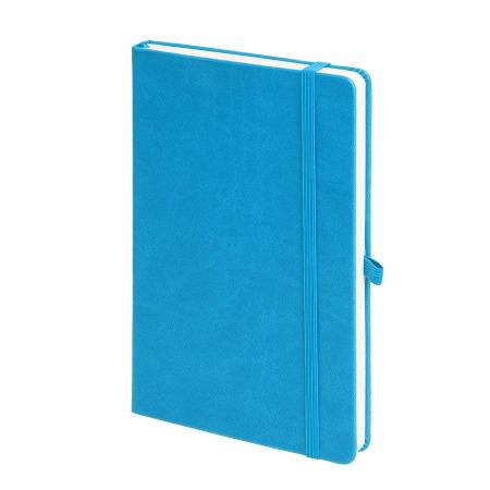 Бизнес-блокнот "Justy", 130*210 мм, желтый, твердая обложка,  резинка 7 мм, блок-линейка, тиснение