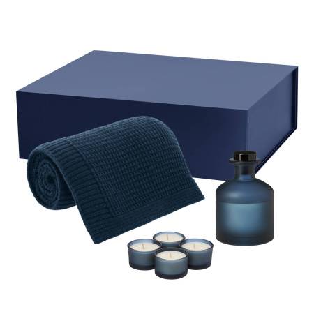 Подарочный набор Sento, Fado, бежевый (свеча, диффузор