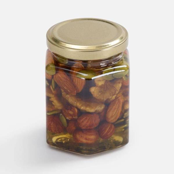 Мед Allnutty, с миндалем