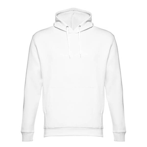Толстовка мужская с капюшоном PHOENIX, белый, XS, 50% хлопок, 50 полиэстер