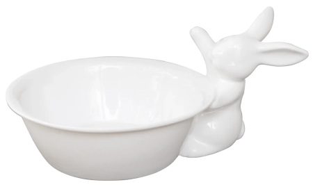 Мисочка с кроликом, 500 мл, Белый Мисочка с кроликом, 500 мл, Белый