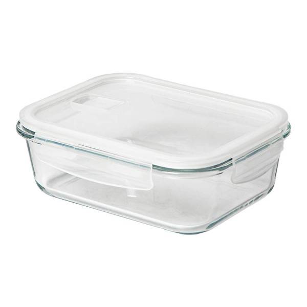 Ланч-бокс TUBER, 20,2х6,7х15,2см, 1 л, боросиликатное стекло