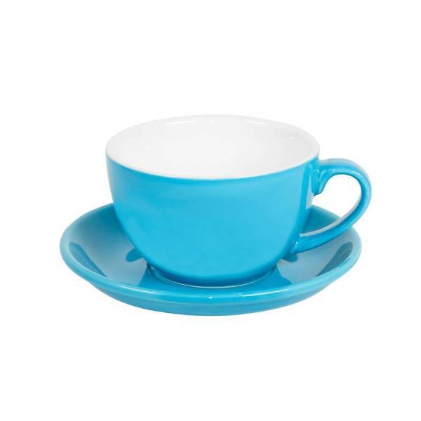 Чайная/кофейная пара CAPPUCCINO, голубой, 260 мл Чайная/кофейная пара CAPPUCCINO, голубой, 260 мл