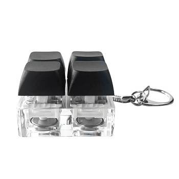 Брелок Press Anti Stress с LED подсветкой, черный