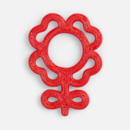 Подвеска Flora, 3D-печать на заказ, тюльпан