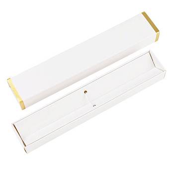 Коробка для ручки Cradle, белая с золотом Коробка для ручки Cradle, белая с золотом