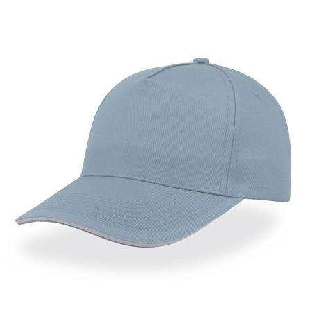 Бейсболка "START FIVE SANDWICH", 5 клиньев, застежка на липучке,беж/т.синий, 100% хлопок