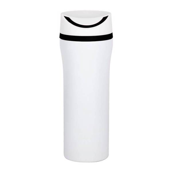 Термокружка вакуумная "Unique": стальная, 450 мл