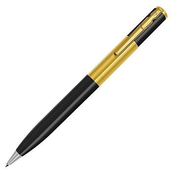 CONSUL, ручка шариковая, черный/золотистый, металл CONSUL, ручка шариковая, черный/золотистый, металл