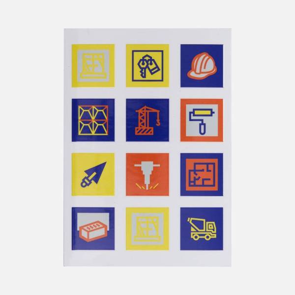 Стикерпак UV-DTF Industry, энергетика