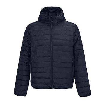 Куртка мужская "STREAM HOODED", тёмно-синий, 3XL, таффета 280 Т, 100% полиэстер Куртка мужская "STREAM HOODED", тёмно-синий, 3XL, таффета 280 Т, 100% полиэстер