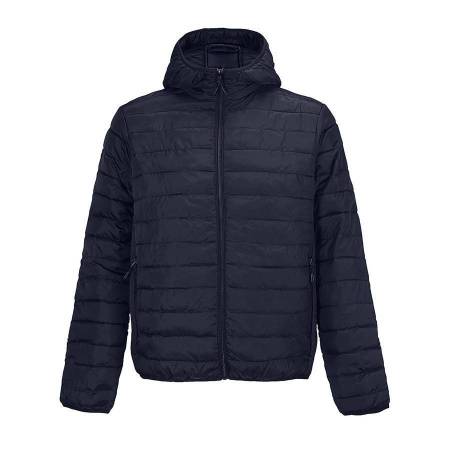 Куртка мужская "STREAM HOODED", тёмно-синий, S, таффета 280 Т