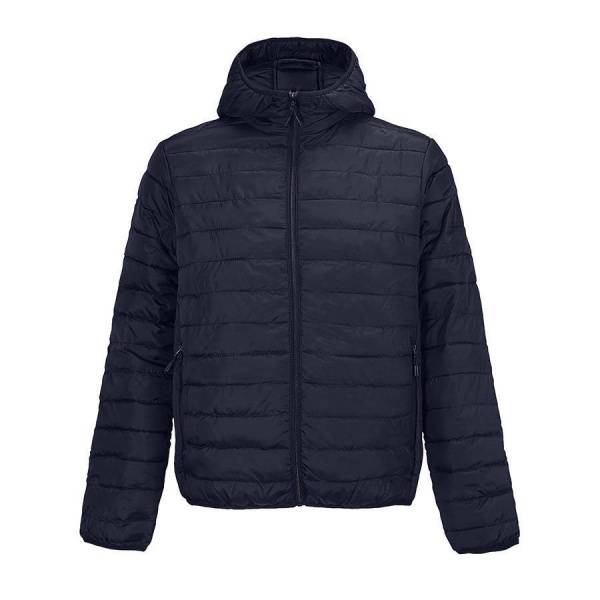 Куртка мужская "STREAM HOODED", тёмно-синий, S, таффета 280 Т