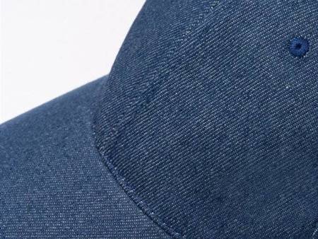 Бейсболка 6 панельная ISBUD из переработанной джинсовой ткани